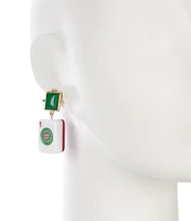 Southern Living Mahjong Tile Drop Earrings