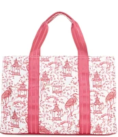 Southern Living Mahjong Pagoda Tote Bag