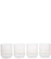 Southern Living Mesa Double Old-Fashion Glasses, Set of 4