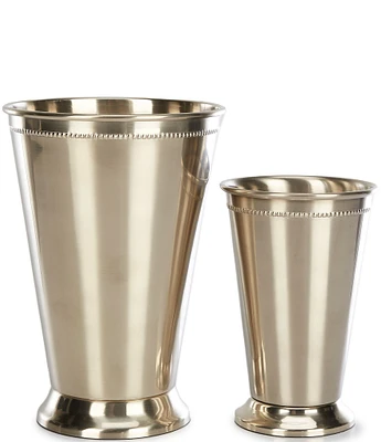 Southern Living Metal Julep Decorative Vase