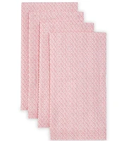 Southern Living Norah Block Print Napkins, Set of 4