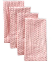Southern Living Norah Pink Block Napkins, Set of 4