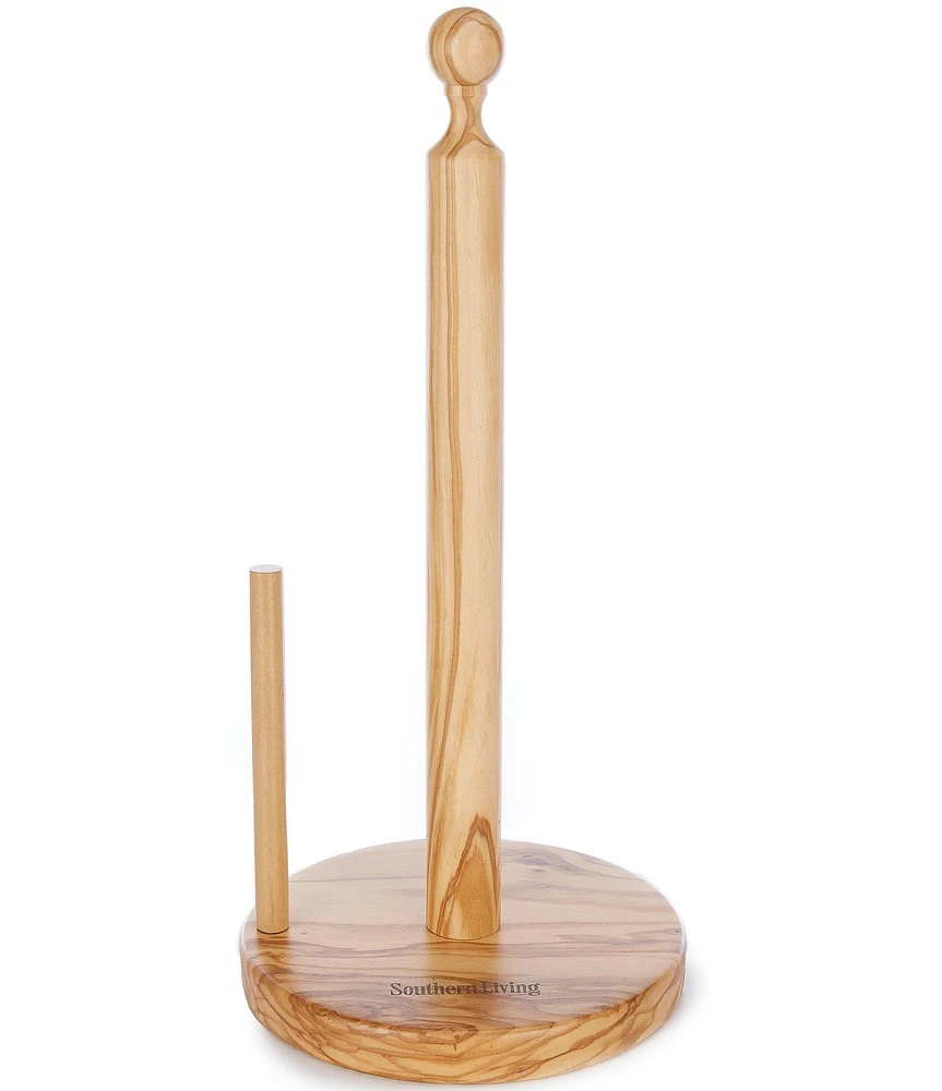 Southern Living Olivewood Paper Towel Holder