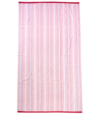 Southern Living Summer Shop Collection Jacquard Striped Beach Towel