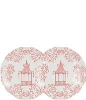 Southern Living Pagoda Bread Plates, Set of 2
