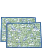 Southern Living Pagoda Placemats, Set of 2