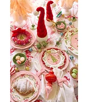 Southern Living Red Christmas Toile Collection Tablecloth