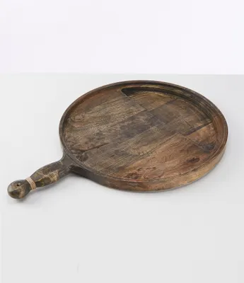 Southern Living Round Mango Wood Serving Board