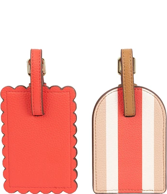 Southern Living Set of 2 Assorted Luggage Travel Tags