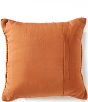 Southern Living Simplicity Collection Adobe Space Dye Square Pillow