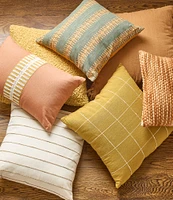 Southern Living Simplicity Collection Applique Lumbar Pillow