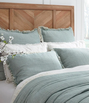 Southern Living Simplicity Collection Benton Reversible Coverlet