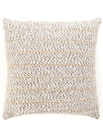 Southern Living Simplicity Collection Bernie Striped Square Pillow