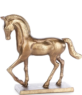 Southern Living Simplicity Collection Brass Horse Figurine