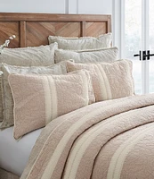 Southern Living Simplicity Collection Chelsea Horizontal Striped Coverlet