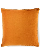 Southern Living Simplicity Collection Embroidered Stripe Square Pillow