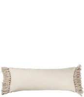 Southern Living Simplicity Collection Fringe Bolster Pillow