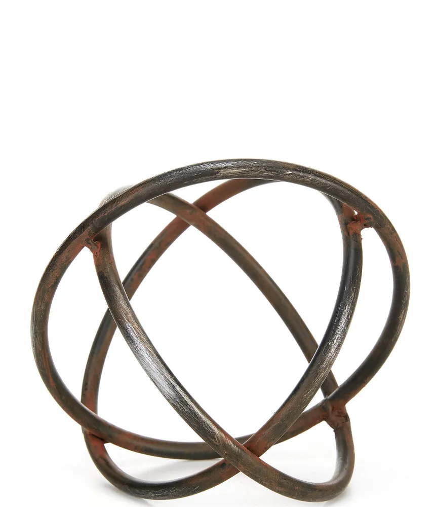 Southern Living Simplicity Collection Metal Sphere Decor