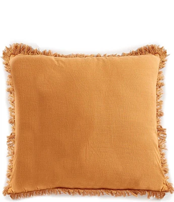 Southern Living Simplicity Collection Oversized Fringe Square Pillow