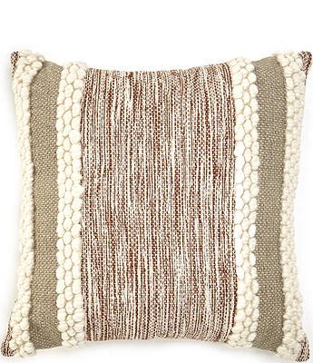 Southern Living Simplicity Collection Selina Hand Knotted Square Pillow