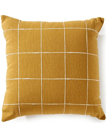 Southern Living Simplicity Collection Window Pane Square Pillow