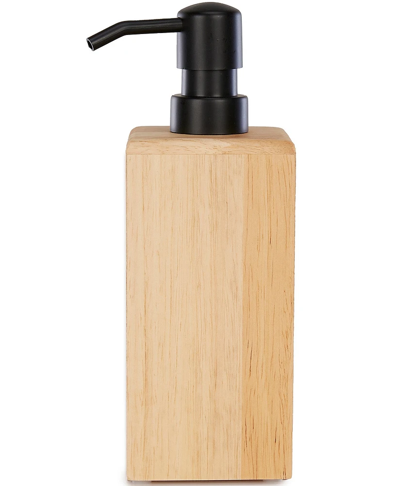 Southern Living Simplicity Collection Wood Lotion/Soap Dispenser