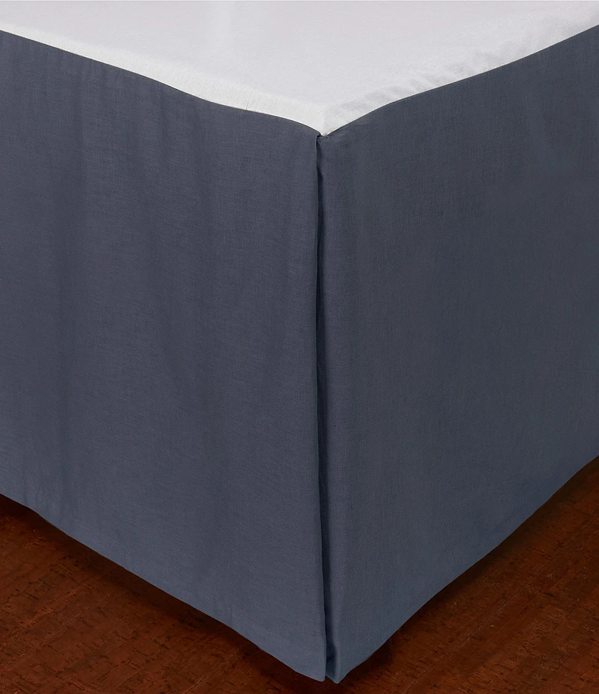 Southern Living Simplicity Duo Cotton & Linen Bedskirt