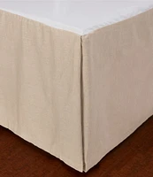 Southern Living Simplicity Duo Cotton & Linen Bedskirt