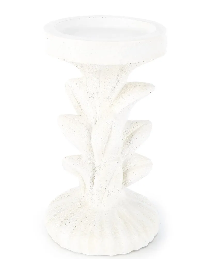 Southern Living Spring Collection Leaf Pillar Candle Holder