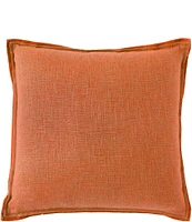 Southern Living Velvet & Linen Reversible Oversize Square Pillow