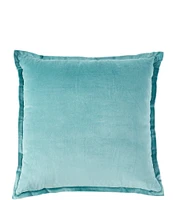 Southern Living Velvet & Linen Reversible Oversize Square Pillow