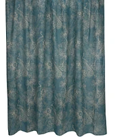 Southern Living Venetian Peacock Toile Shower Curtain