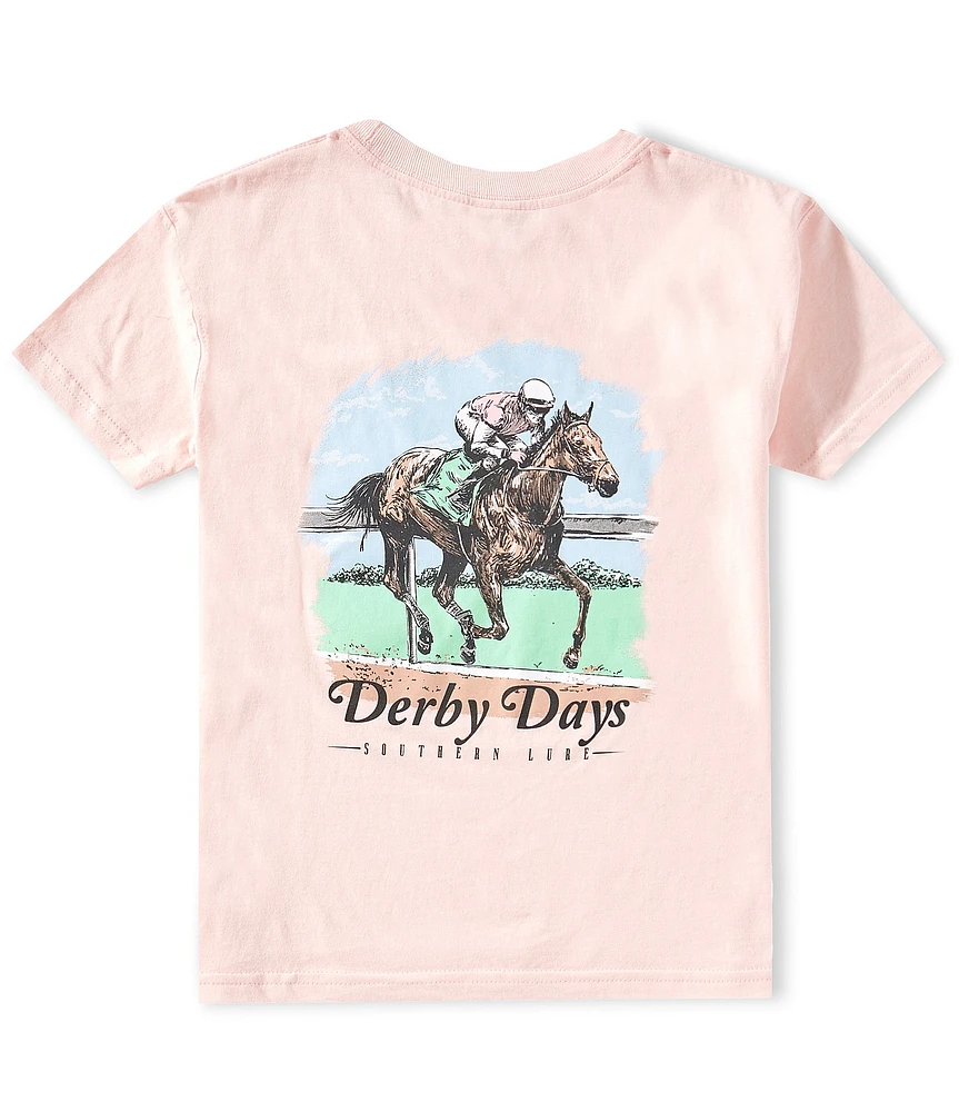 Southern Lure Big Boys 8-20 Short Sleeve Derby Days Graphic T-Shirt