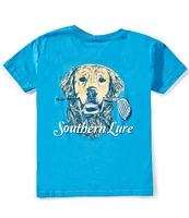 Southern Lure Big Boys 8-20 Short Sleeve Golden Golf Graphic T-Shirt