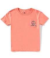 Southern Lure Big Boys 8-20 Short Sleeve Shark Oval Graphic T-Shirt