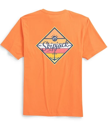 Southern Tide Anchor At Sunset Short Sleeve T-Shirt