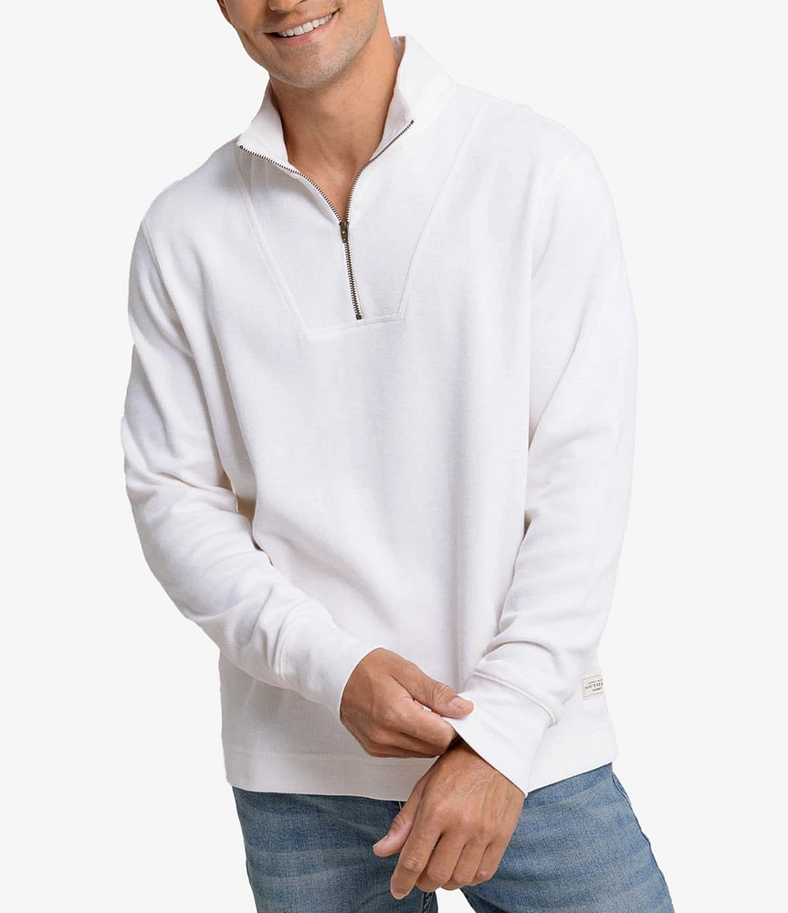 Southern Tide Bay Berry Quarter-Zip Pullover