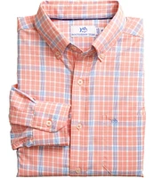Southern Tide Beckenham Plaid Long Woven Shirt