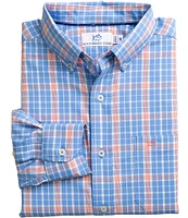 Southern Tide Beckenham Plaid Long Woven Shirt