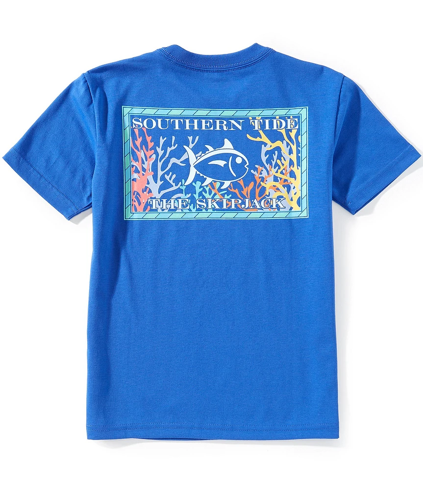 Southern Tide Big Boys 8-20 Among The Reef T-Shirt