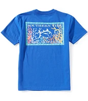 Southern Tide Big Boys 8-20 Among The Reef T-Shirt