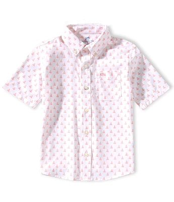 Southern Tide Big Boys 8-20 Floatin Along SS Sportshirt