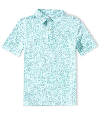 Southern Tide Big Boys 8-20 Flower Frenzy Perf Polo Shirt