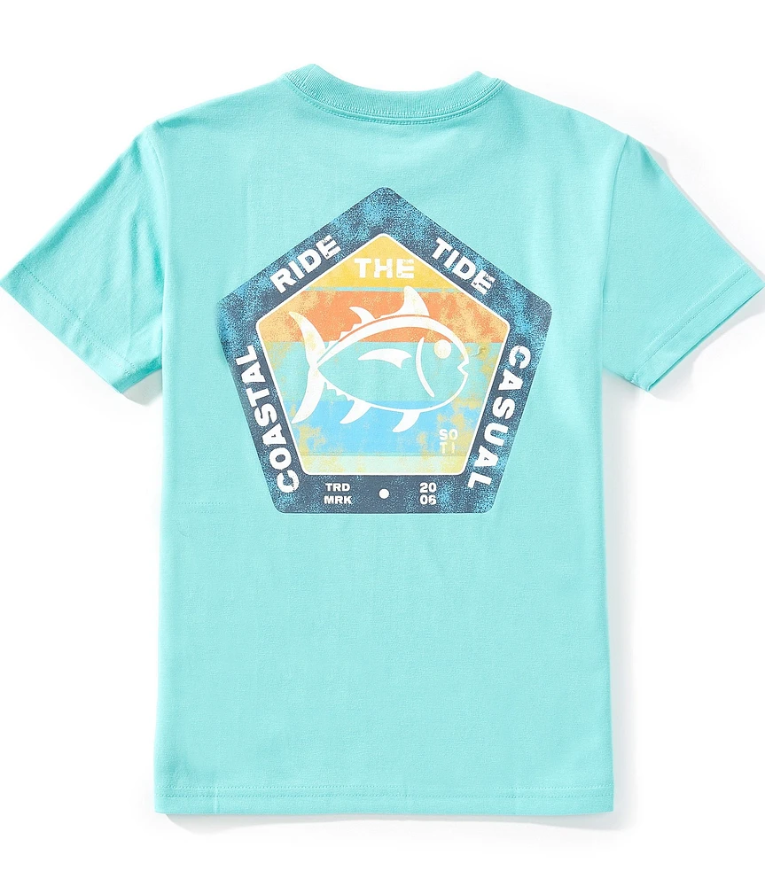 Southern Tide Big Boys 8-20 Ride The Tide T-Shirt