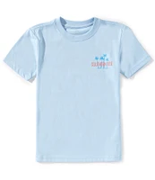 Southern Tide Big Boys 8-20 Sunset Palms SS T-Shirt