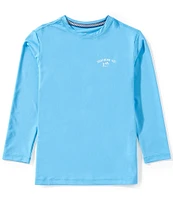Southern Tide Big Boys 8-20 Uh Oh Sharks Performance Long Sleeve T-Shirt