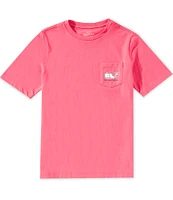 Southern Tide Big Boys 8-20 Whale Baseball Short Sleeve Graphic T-Shirt