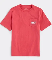 Southern Tide Big Boys Whale Baseball Short Sleeve Graphic T-Shirt