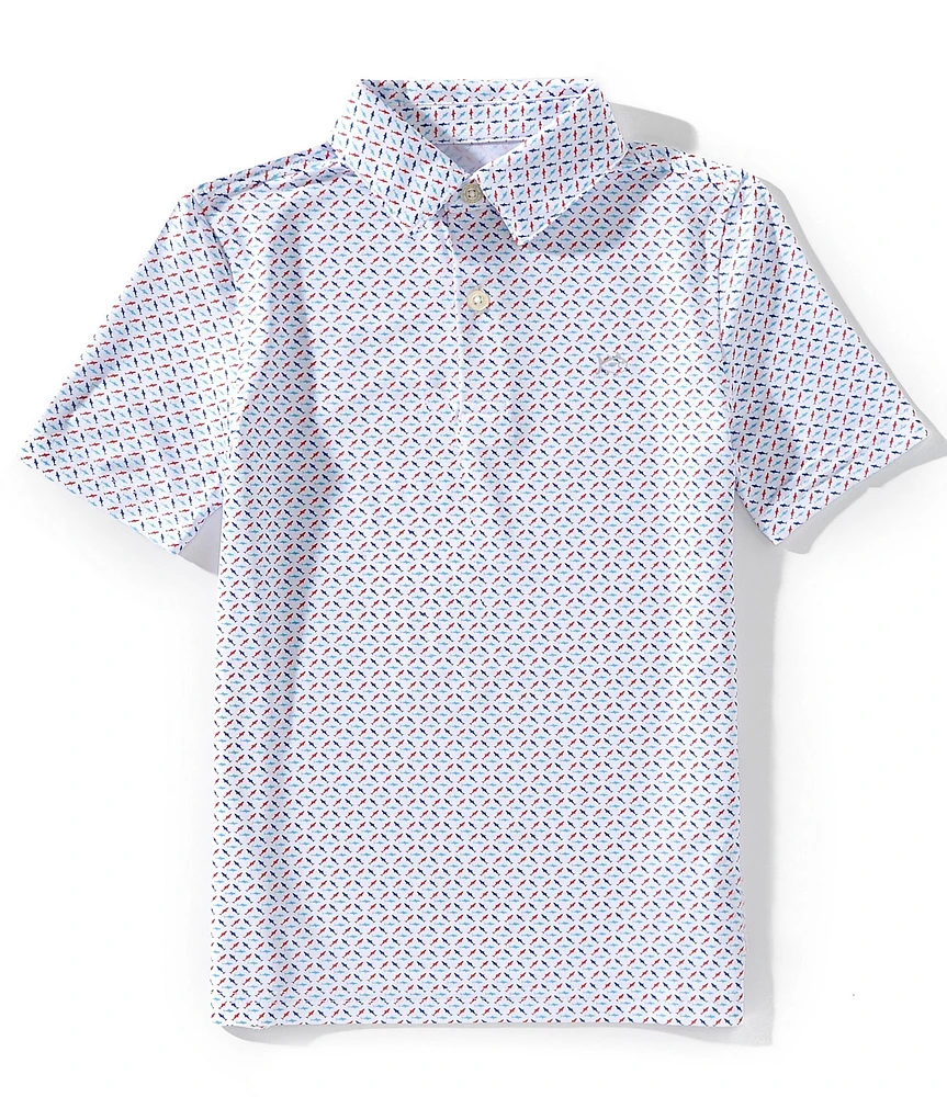 Southern Tide Big Boys Fintastic Catch Polo Shirt