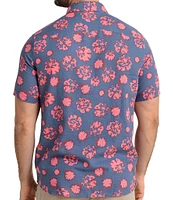 Southern Tide Blossom Bliss Short Sleeve Woven Shirt